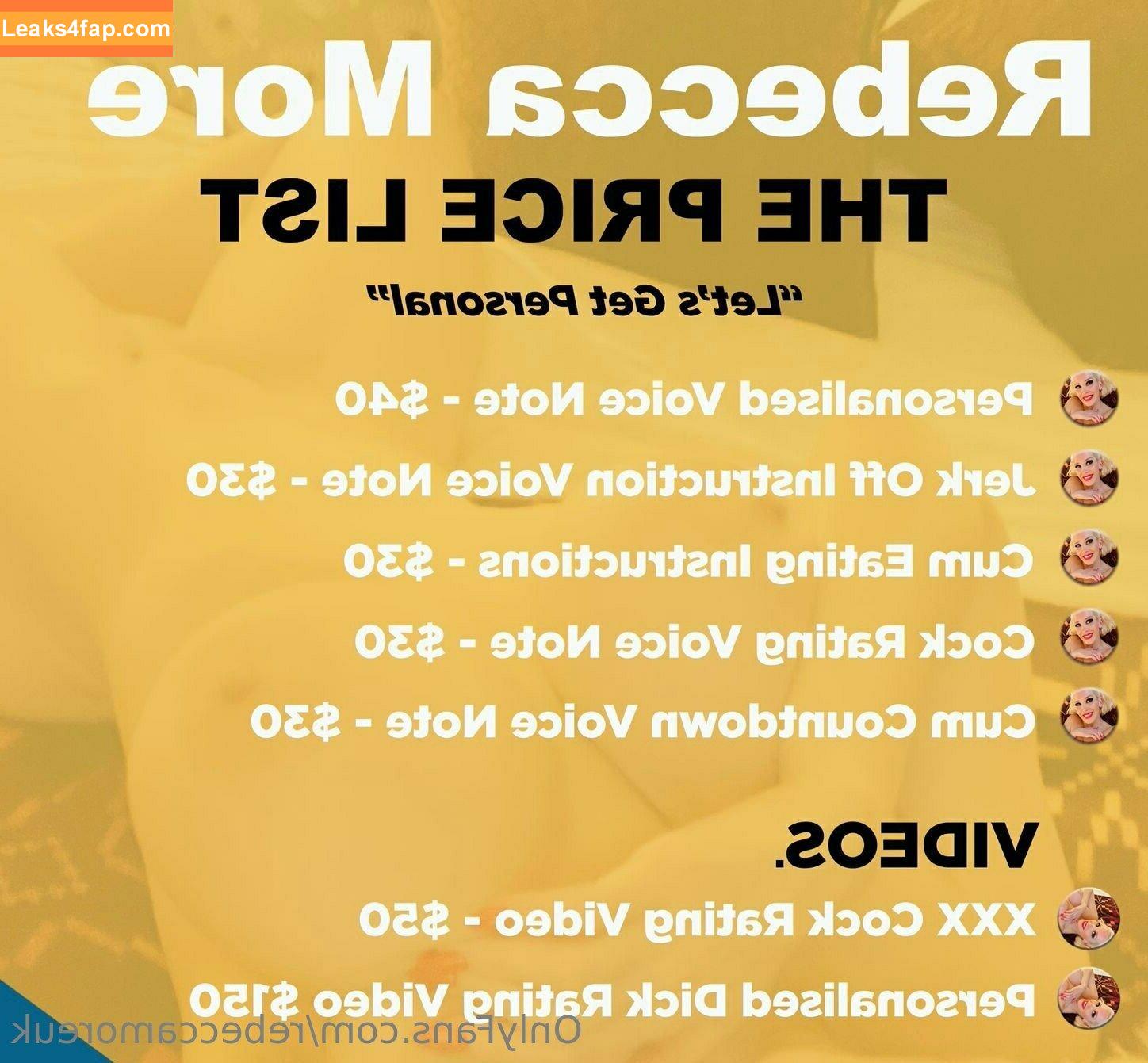 rebeccamoreuk / Rebecca More / queen0ftheeast leaked photo photo #0065