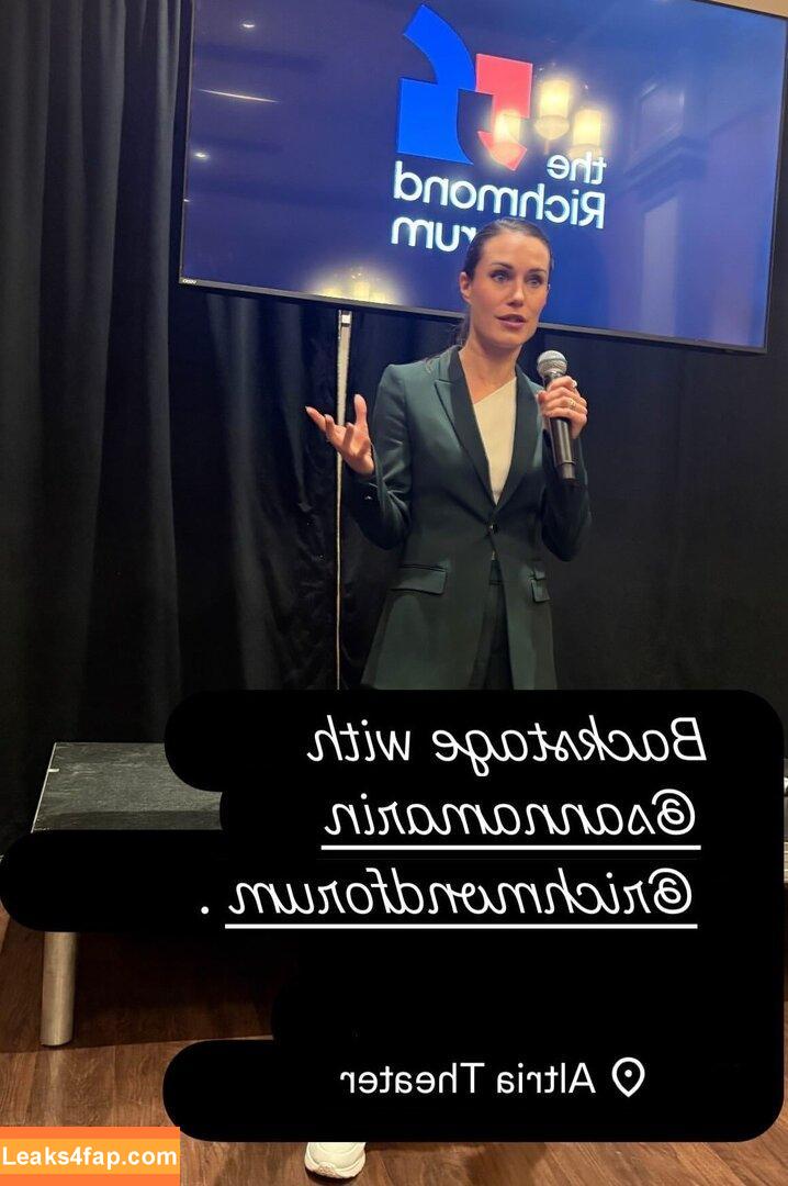 Sanna Marin / Finnish Prime Minister: / sannamarin слитое фото фото #0415