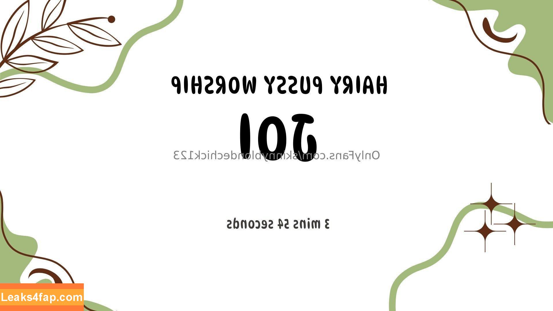 skinnyblondechick123 / chickie_nugz слитое фото фото #0089