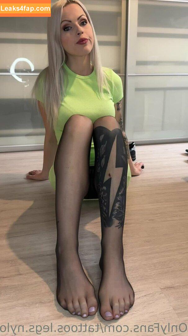 tattoos.legs.nylons / Tessa VIP слитое фото фото #0017