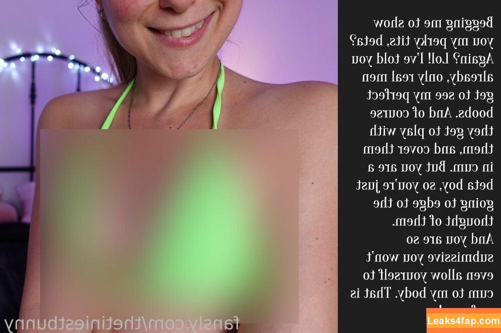 thetiniestbunny / thetiniestbunnyx leaked photo photo #0519