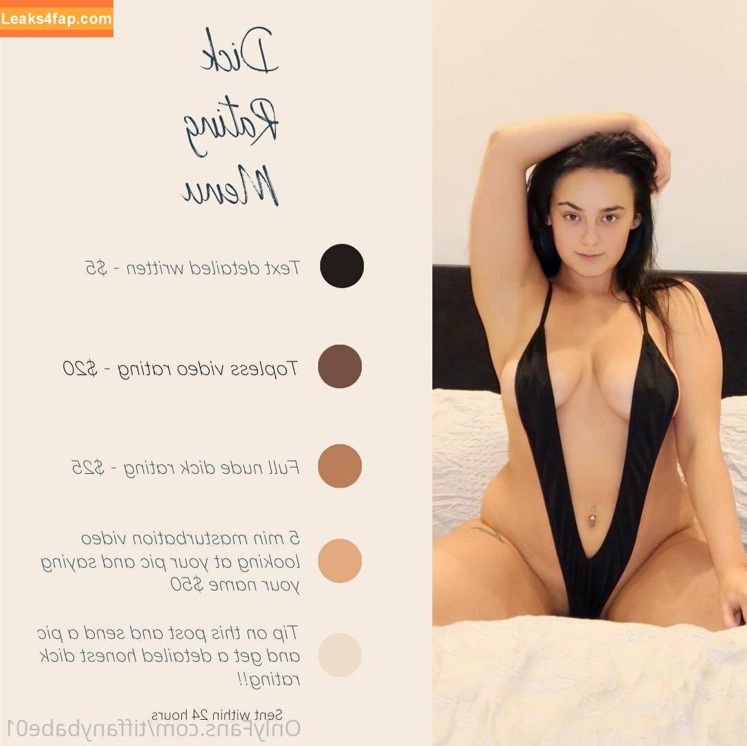 Tiffanybabe01 / tiffany.babe01 leaked photo photo #0786