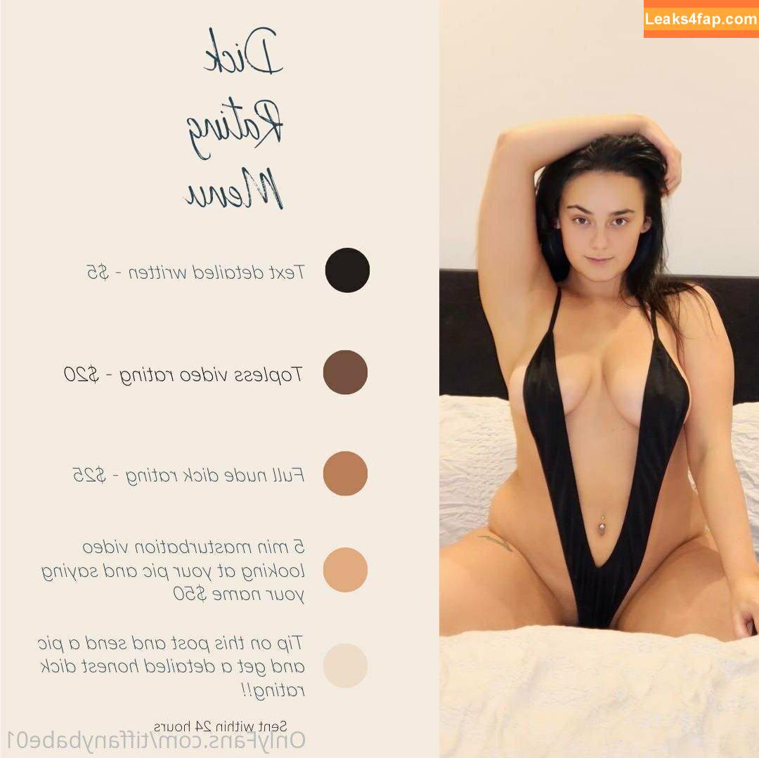 Tiffanybabe01 / tiffany.babe01 leaked photo photo #1207
