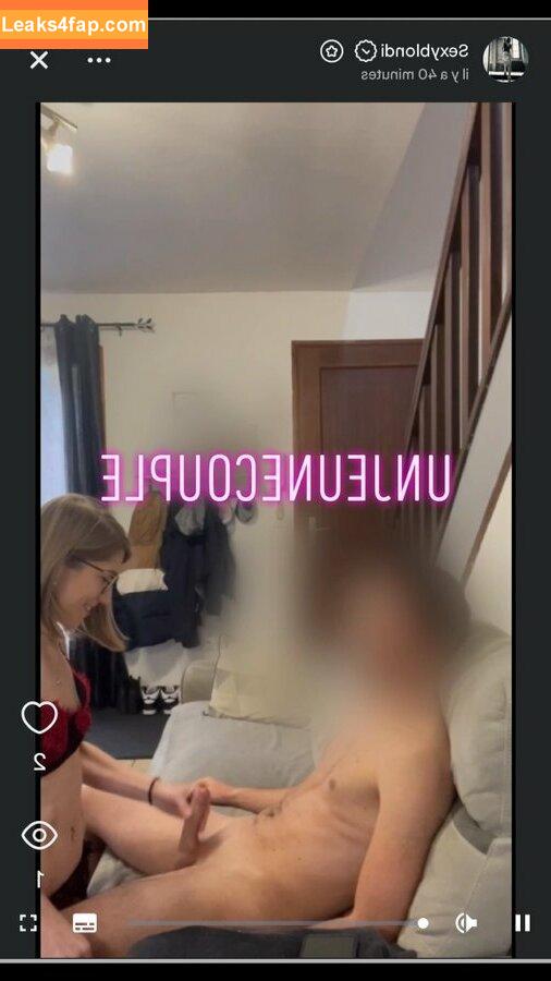 Unjeunecouple / Blondie Sexyblondi / unjeunecouplee leaked photo photo #0012