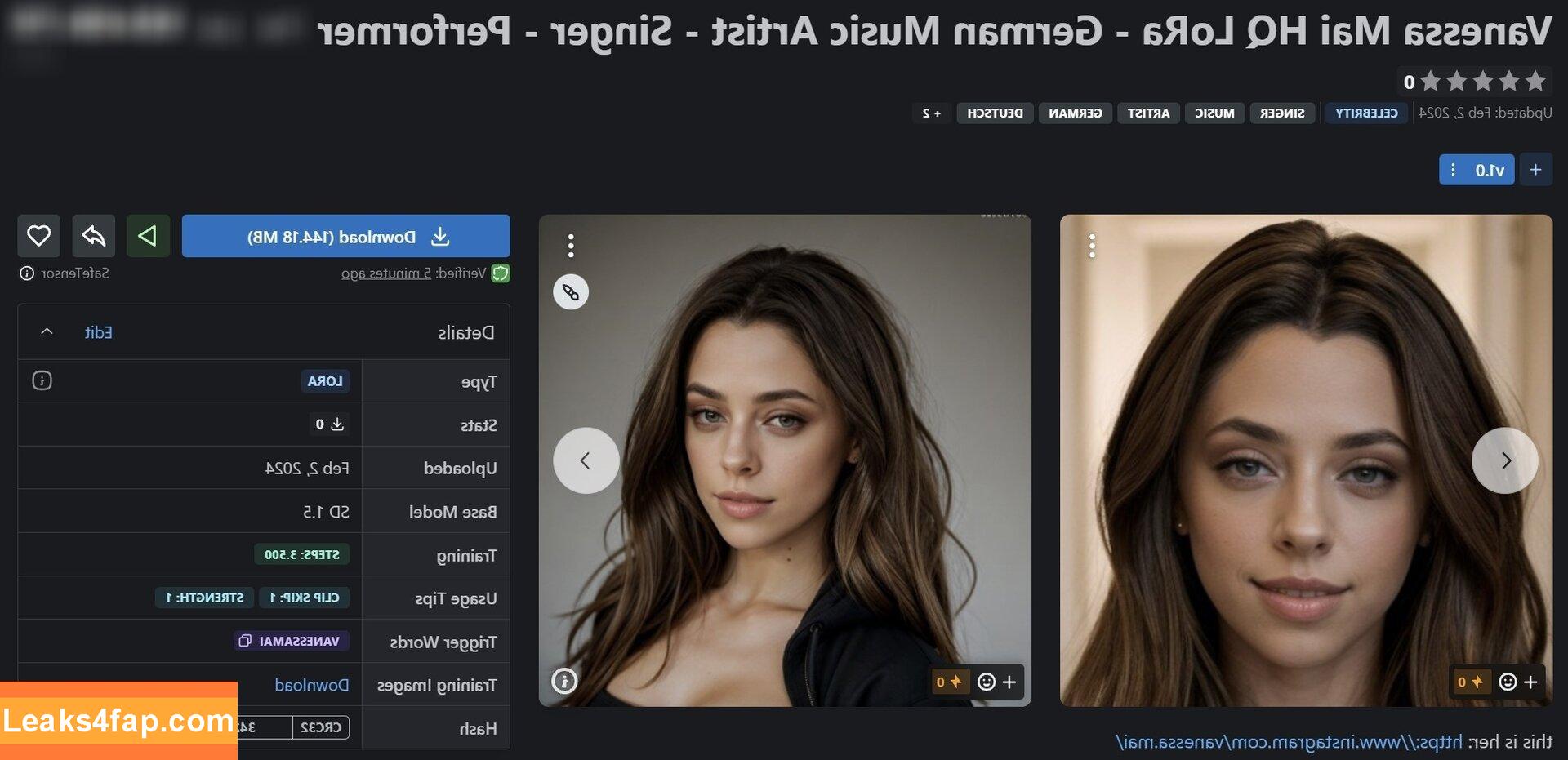 Vanessa Mai / missvenessamai / vanessa.mai / vanessamai leaked photo photo #0419