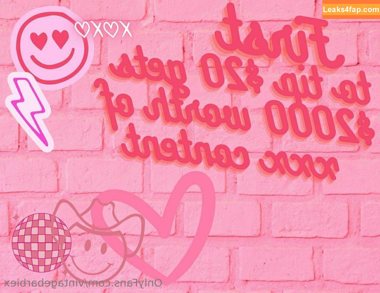 vintagebarbiex / vintagebxrbie leaked photo photo #0699