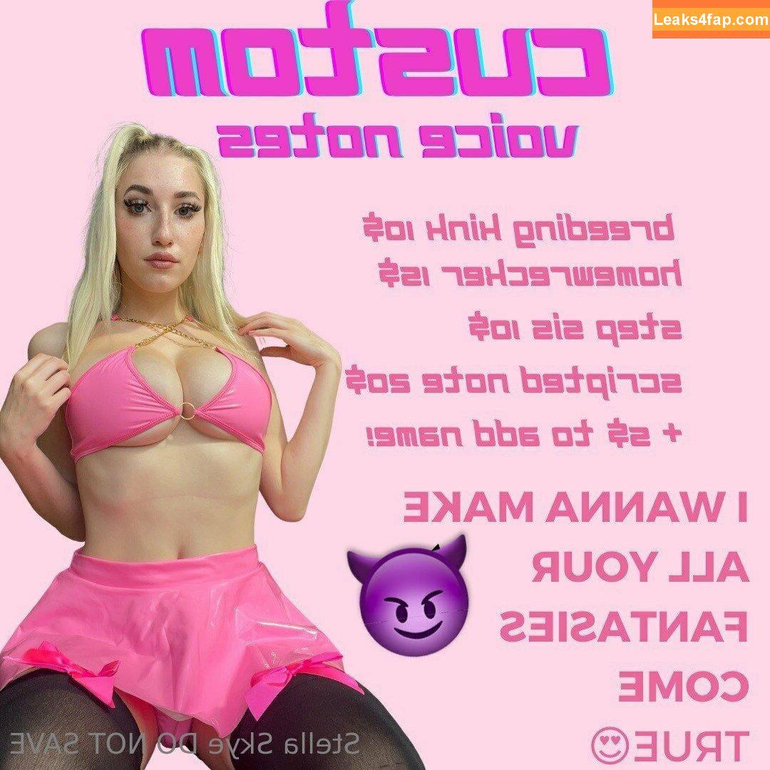 vipstellaskye / stellacantlive leaked photo photo #0099