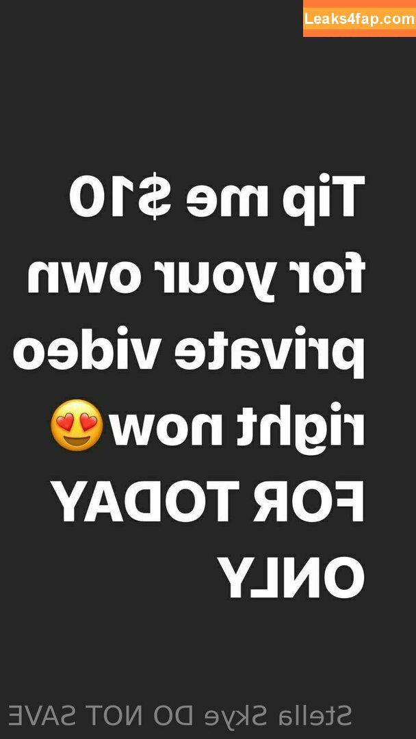 vipstellaskye / stellacantlive leaked photo photo #0240