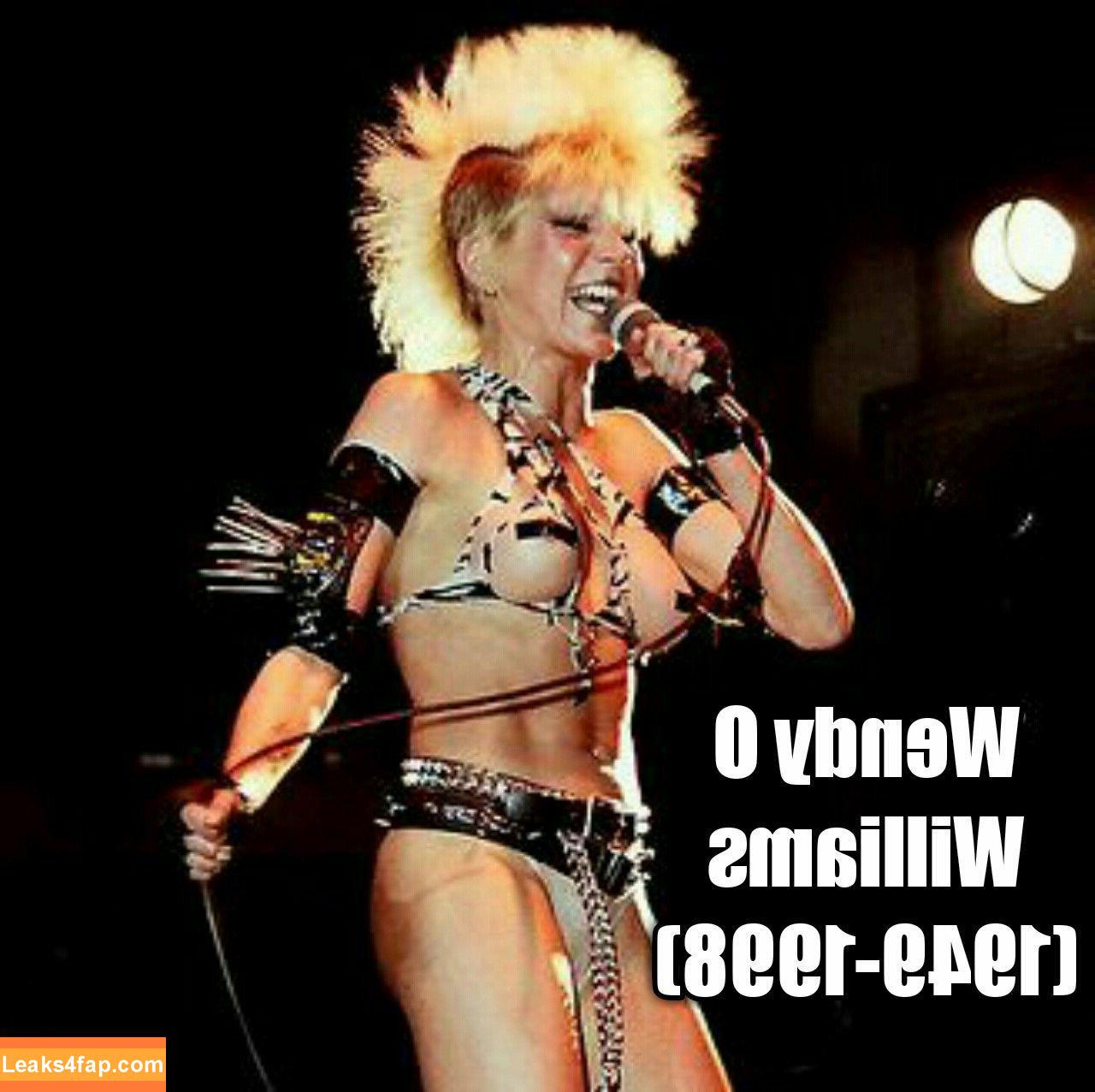 Wendy O. Williams /  leaked photo photo #0001