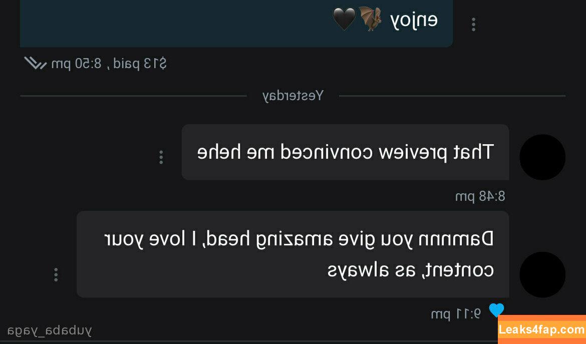 yubaba_yaga /  leaked photo photo #0467