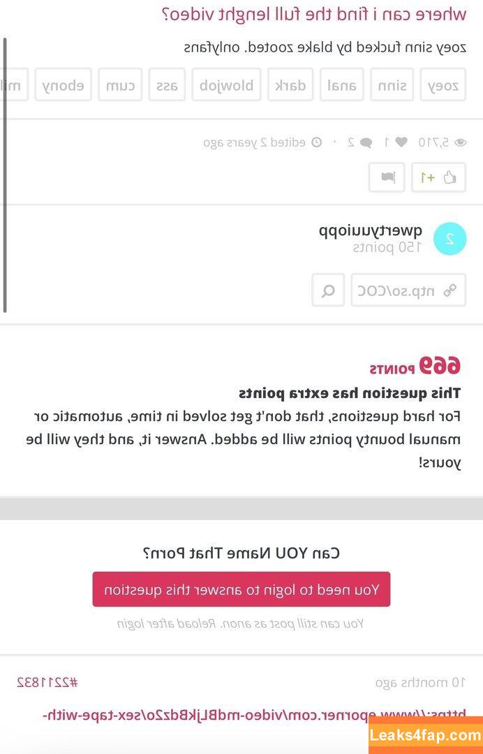 Zoey Sinn / zoeyxsinn / Zoey Sinn слитое фото фото #0045